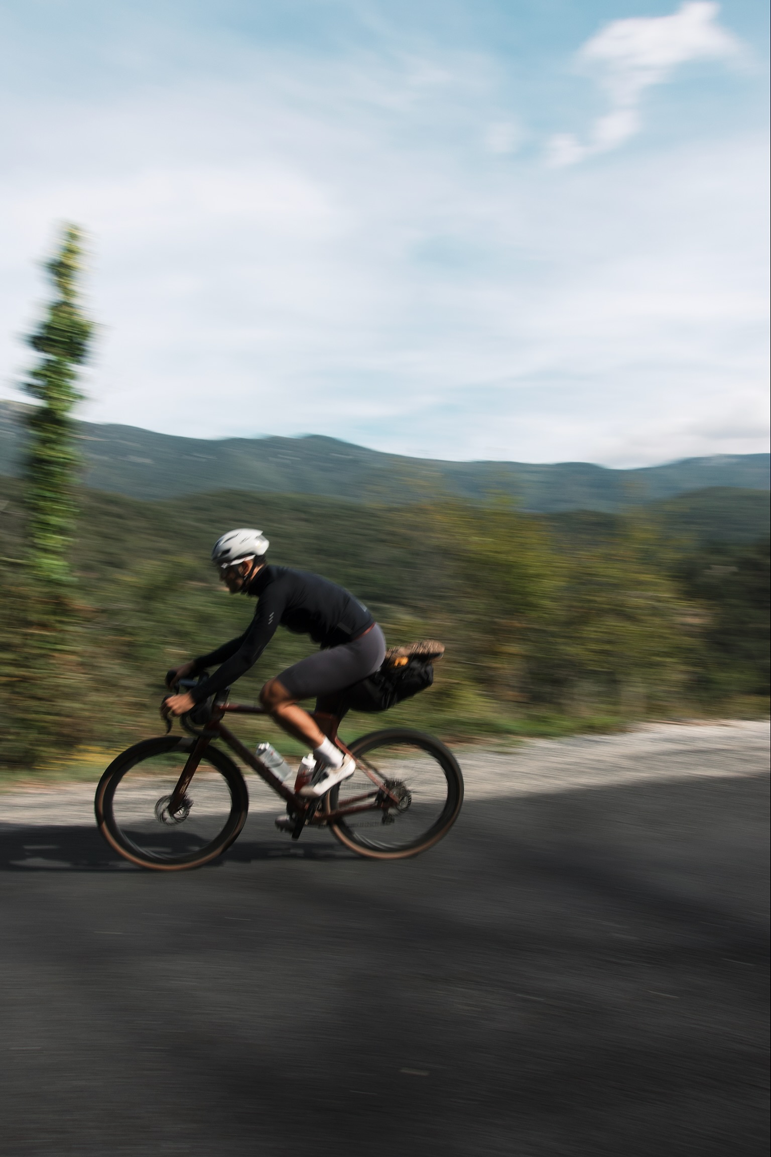 Marcos Batista en bici