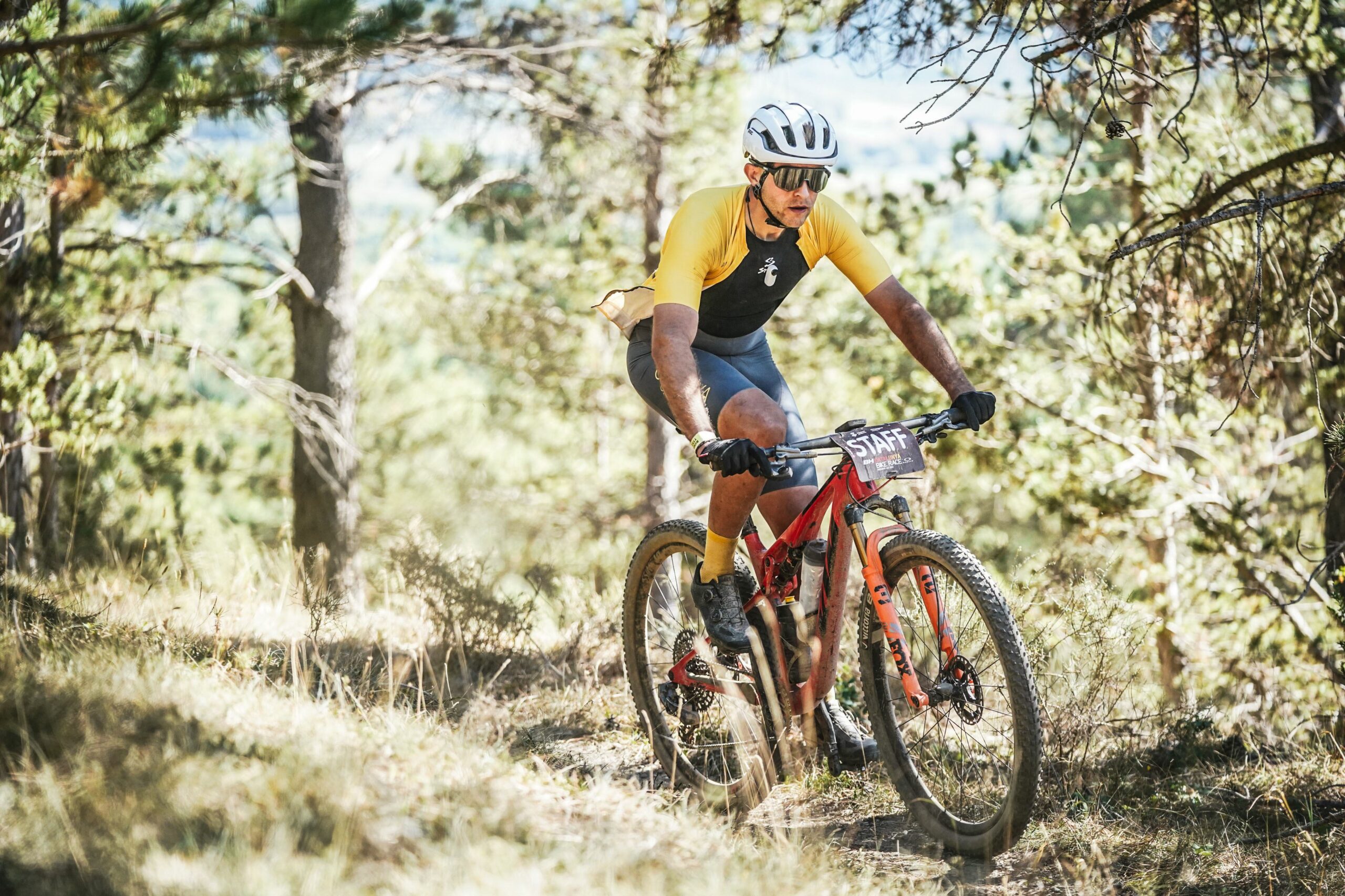 Marcos Batista en bici